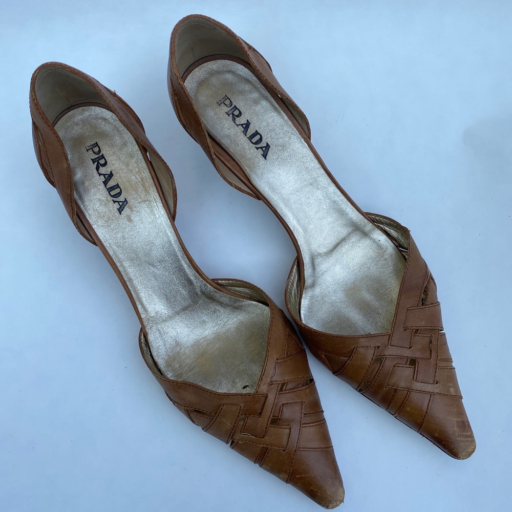 Prada kitten heels